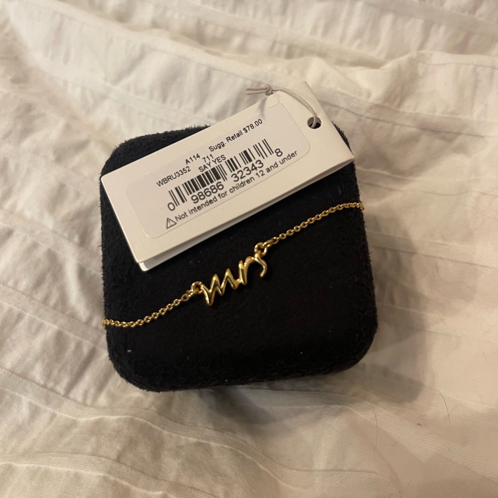 Kate Spade Say Yes “mrs.” necklace